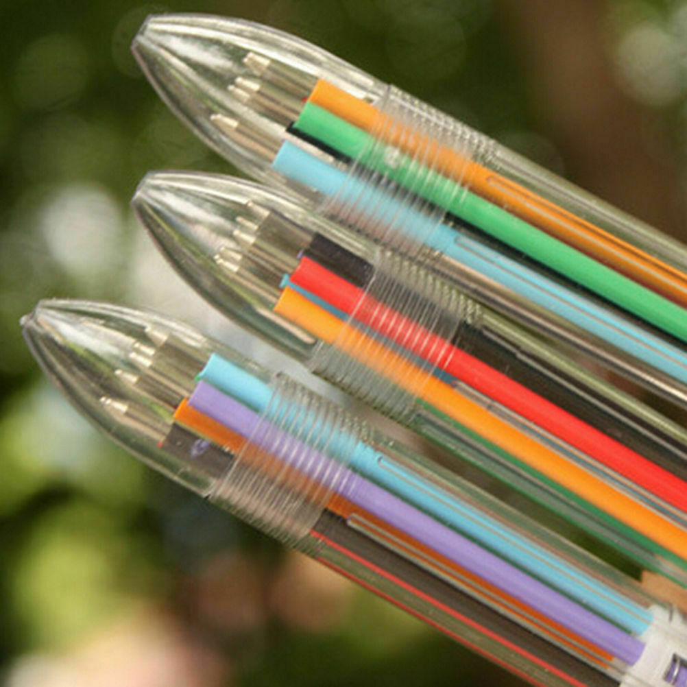 Wholesale 10PCS Multi-color 6 in 1 Ballpoint Pens Kids School Office Pen Supply Unbranded - фотография #6