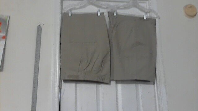 New Edwards Ladies Khaki Cargo Work Shorts( 12 x9 )( Lot of 2 ) Beige W / O Tags EDWARDS - фотография #2