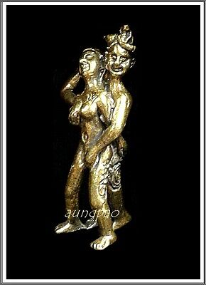 INN Erotic Love Magic Thai Amulet Sexual Powerful Charm Statue Brass Talisman  Без бренда - фотография #4