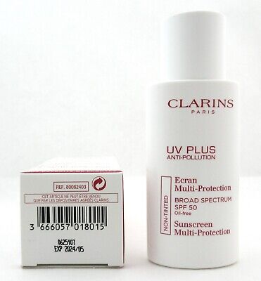 Clarins UV Plus Anti-pollution Sunscreen Multi-protection SPF50 1.6 oz. New Clarins UV Plus Anti-Pollution Sunscreen Multiprotection - фотография #7