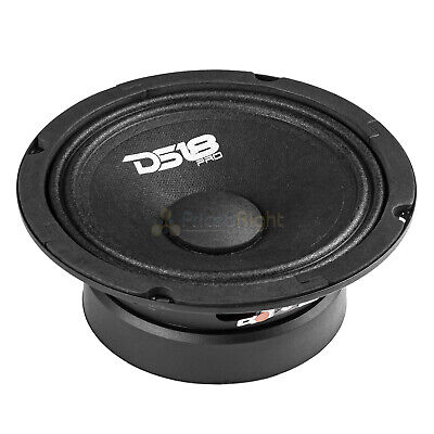 2 Pack DS18 PRO-GM6.4 6.5" Midrange Speakers 4 Ohm 960W Max Mid Range Pair DS18 PRO-GM6.4-(2Boxes) - фотография #6