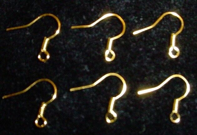 100 Gold Jewelry Making Supplies Earrings Hooks Earwires Beading Wholesale Lot Без бренда - фотография #4