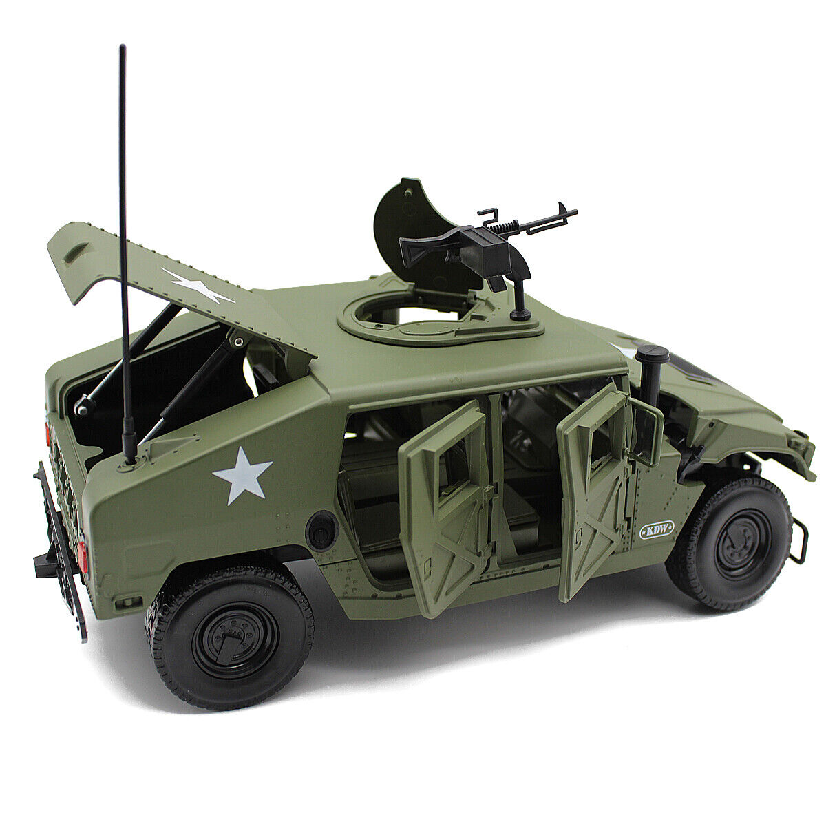 1:18 Hummer H1 Modified Armored Vehicle Alloy Car Model Diecasts Off-road Kids MOCAM Does Not Apply - фотография #9