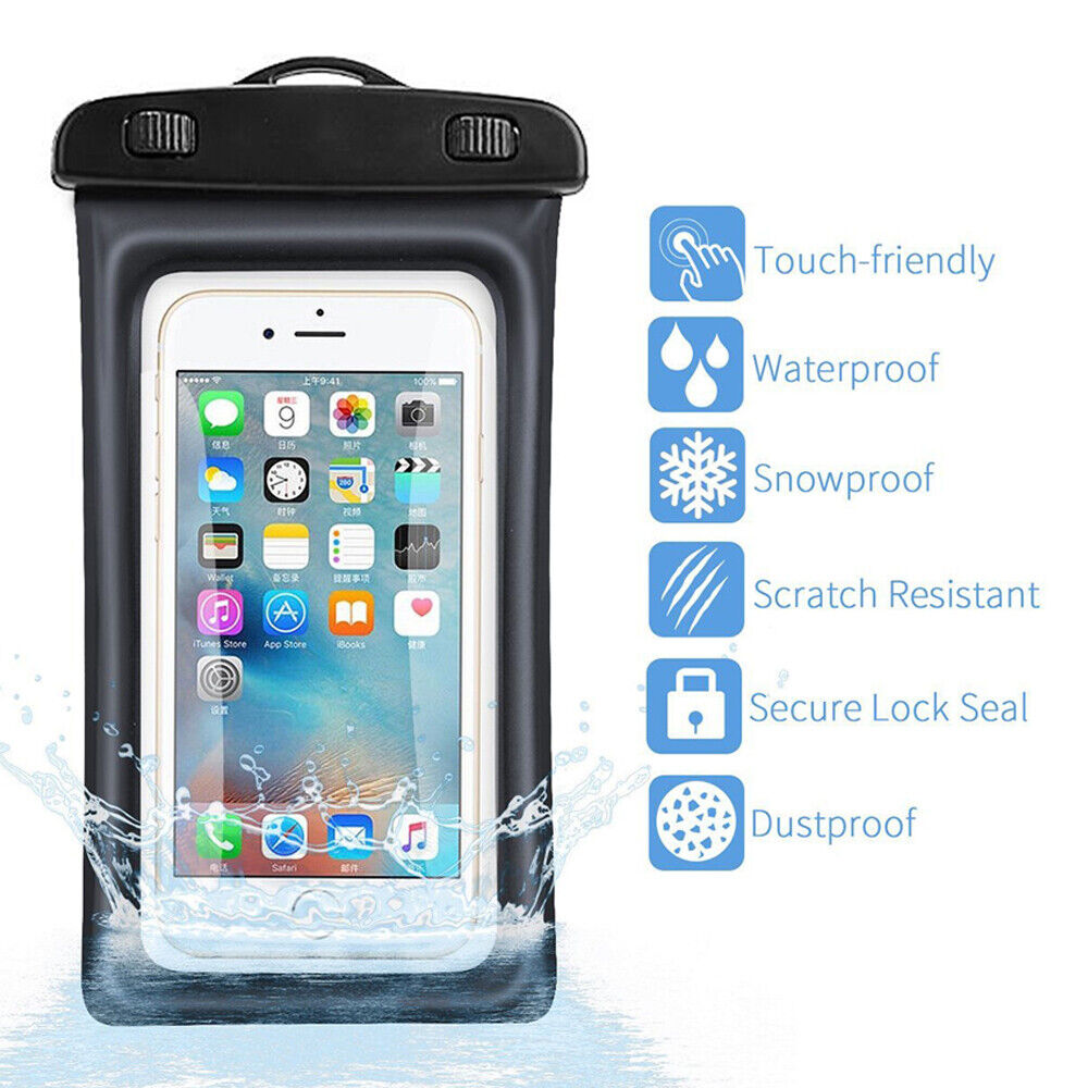Waterproof Dry Bag Floating Phone Case Pouch for Beach Kayak Fishing Camping iClover Does not apply - фотография #4