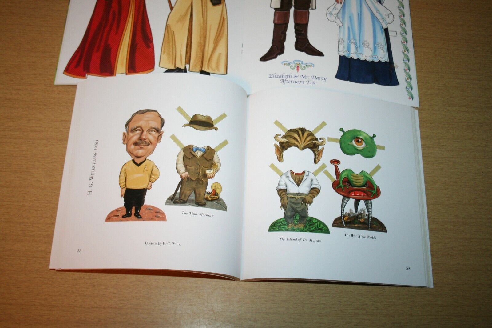 2 Paper Doll Books Literary Greats & Jane Austen #05A Без бренда - фотография #5