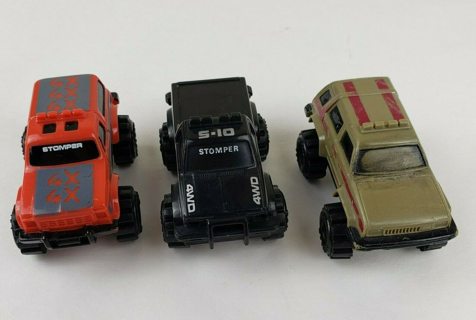 Lot of 3 Vintage 4x4 Schaper Stompers Mini Trucks Chevy S-10 Toyota Chevy Blazer Schaper