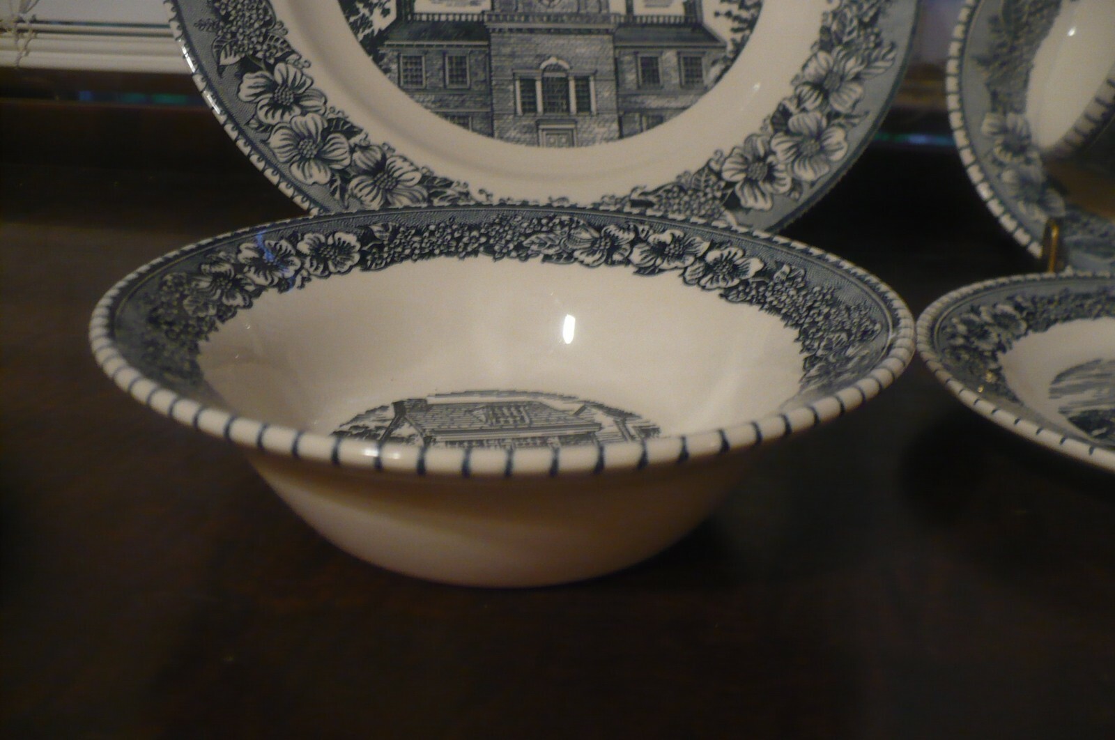 Royal China Cavalier Ironstone Colonial Heritage USA 5 PC Place Setting Royal China - фотография #3