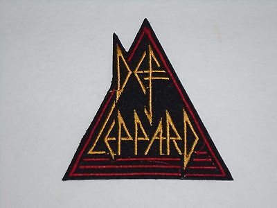 DEF LEPPARD IRON ON EMBROIDERED PATCH Без бренда