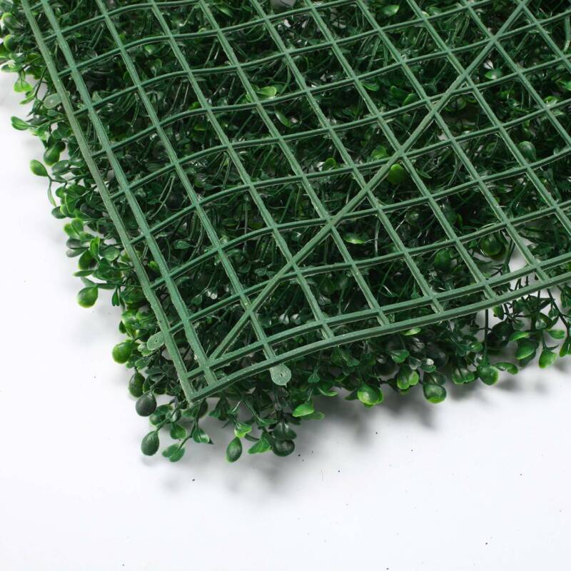 24pcs 10*10" Artificial Plant Foliage Hedge Grass Mat Greenery Wall Fence Panel lehom Does Not Apply - фотография #7