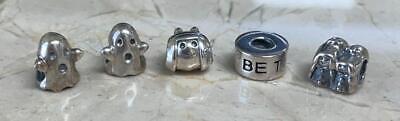 Dealers Lot Of Sterling Silver Assorted Chamilia Charms ~ 15grams ~ 8-H1504 Chamilia