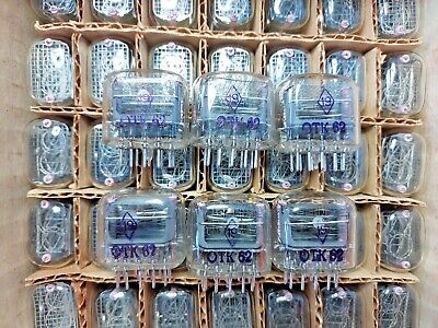 US Stock! 6pcs IN-12 NEW TESTED Nixie Tubes Same Date For Clock Kit OTK marked Gazotron Does Not Apply - фотография #3