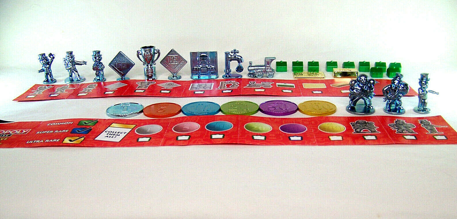 Monopoly Surprise Exclusive Collectible Collectors Tokens Complete Set Series 1 Hasbro 00431 - фотография #10