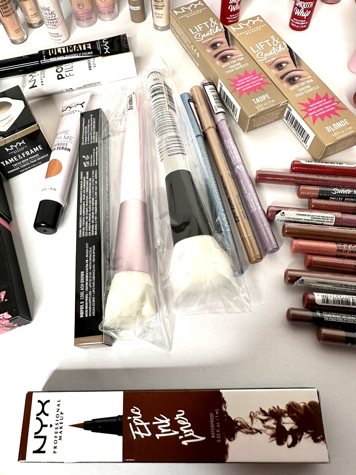 NYX Makeup 70 Piece Mixed Lot Wholesale, Resale- Lips, Eyes, Face - Lot #1 New NYX - фотография #14