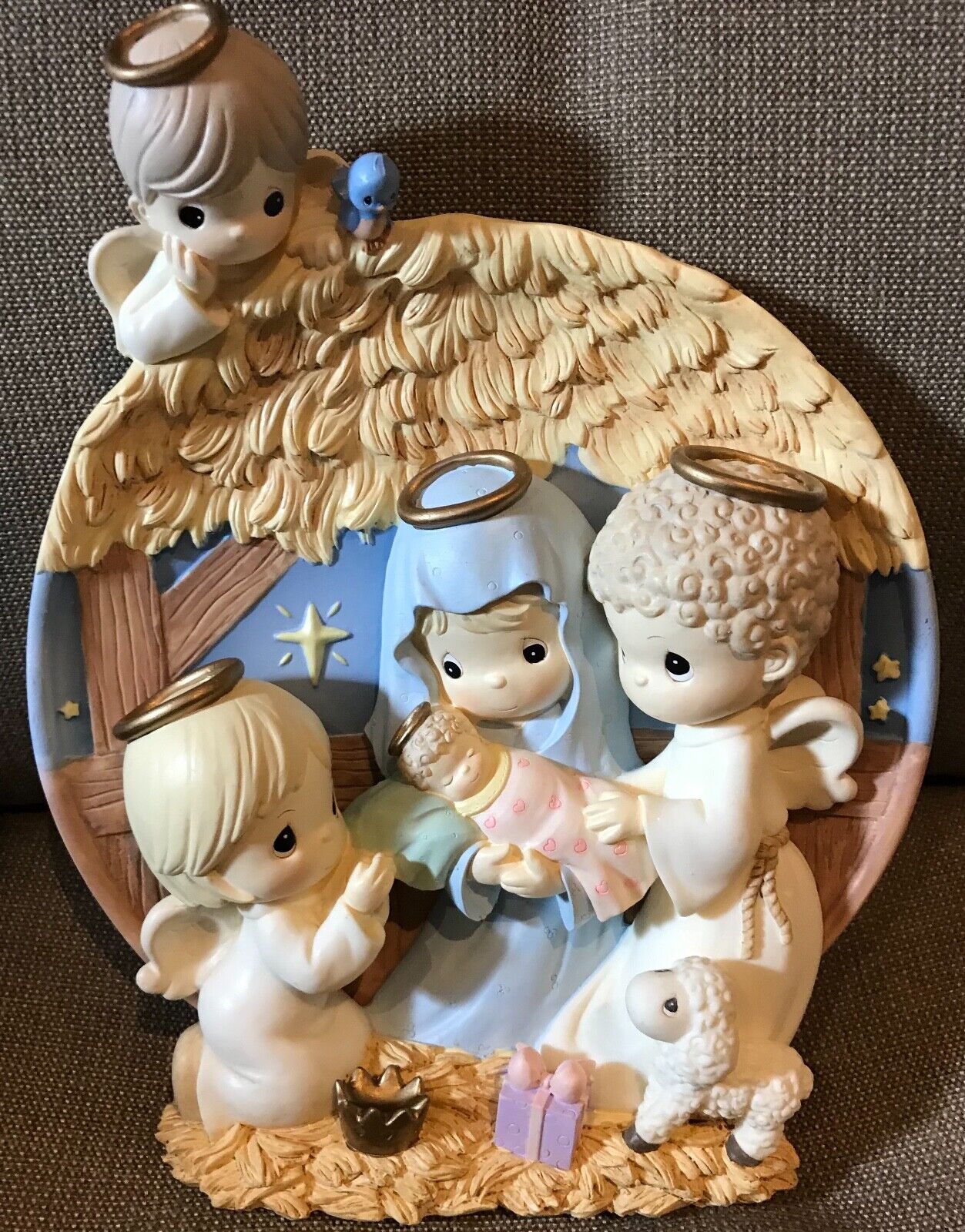 Precious Moments by Enesco Complete Set 6 Plates Heaven's Gift of Love Series  Enesco Heaven 's Gift of Love Series - фотография #7
