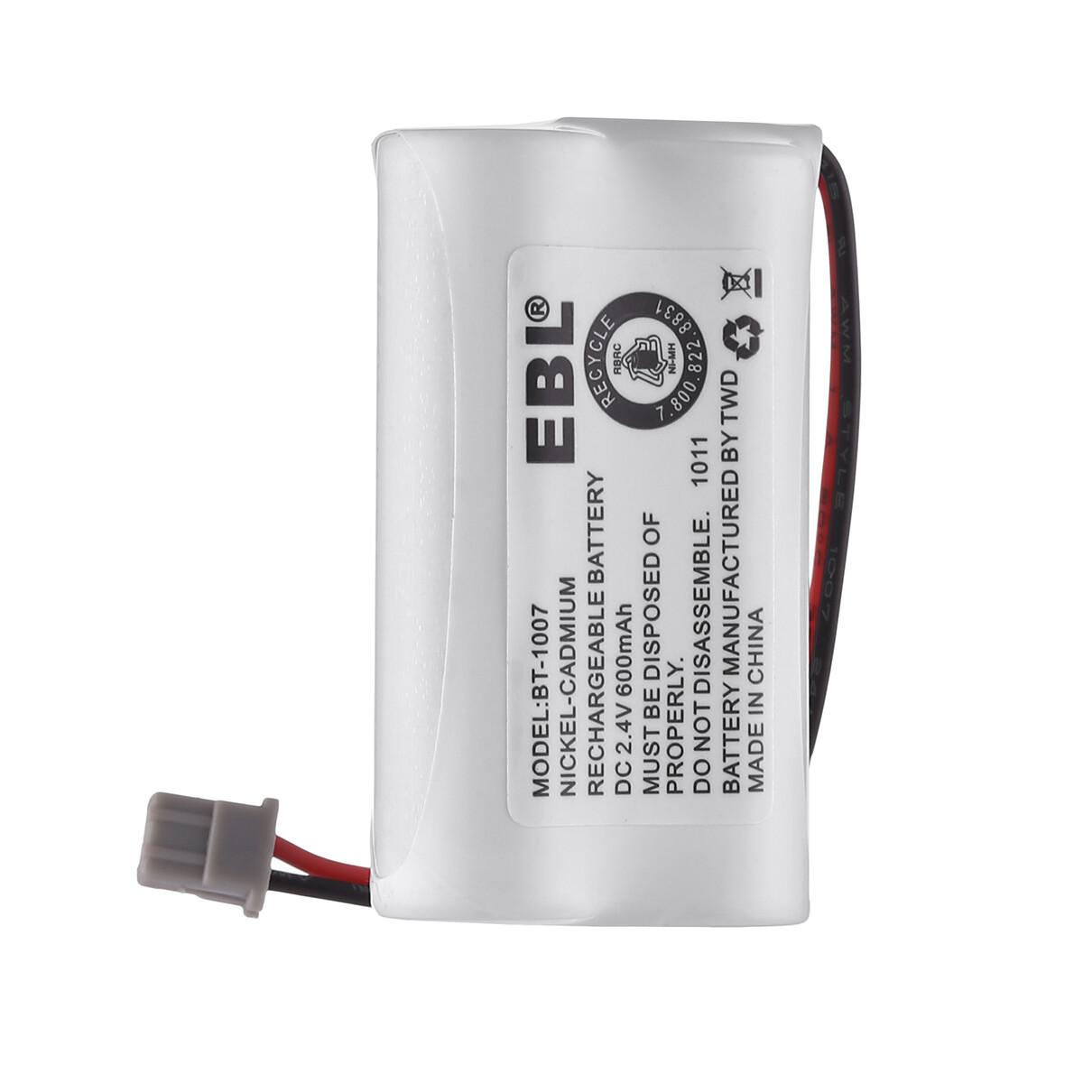 5x BT-1007 Cordless Phone Rechargeable Battery For Uniden BT-1015 BBTY0651101 EBL BT-1007 Home Phone Battery - фотография #5