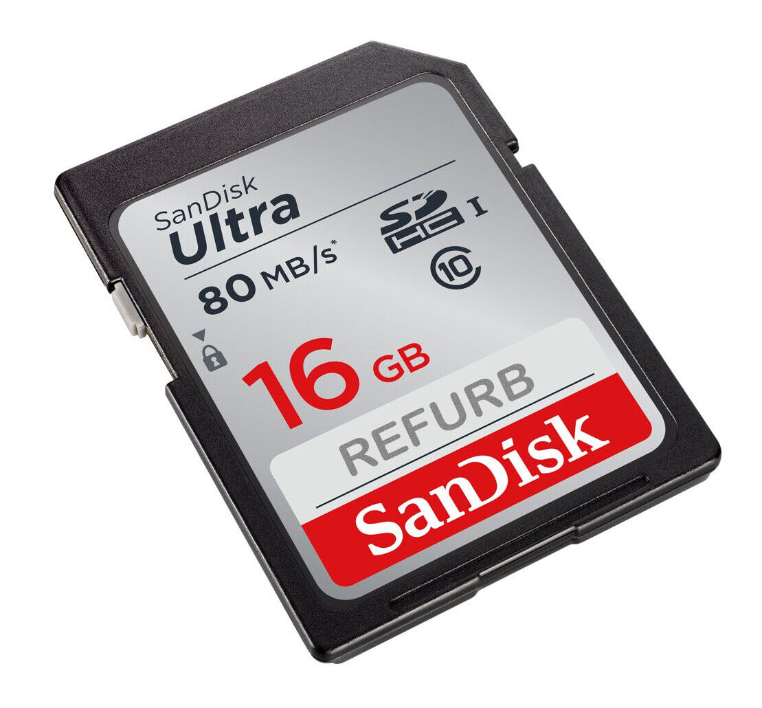 5x Lot SanDisk Ultra 16GB 80MB/s SD SDHC SDSDUNB Camera Card Lot 5 x 16 GB SanDisk SDSDUNB-016G - фотография #4