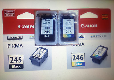 Genuine Canon 245 246 Black/Color Ink Cartridges for MX490 492 TR4520 Printer Canon canon 245 246 - фотография #2