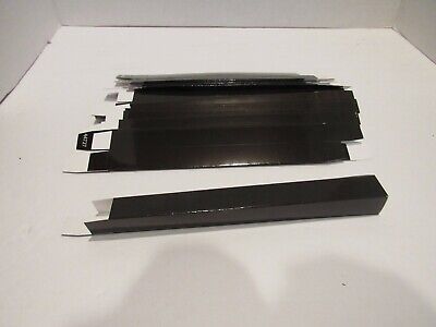 LOT OF 25 BLACK CARDBOARD GLOSSY PEN GIFT BOX- NEW Unbranded
