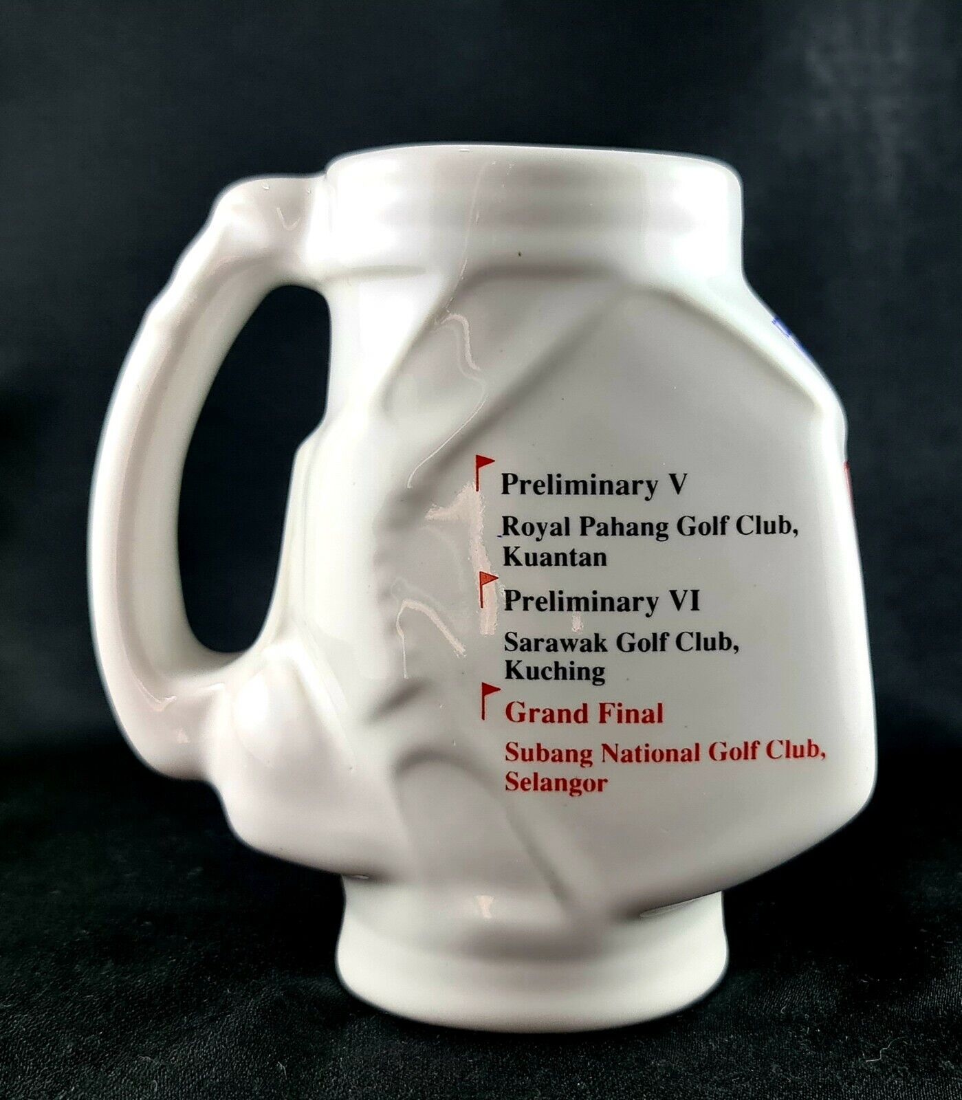 Collectable Golf Souvenir Coffee Mugs/Cups (2) Scotland & Malaysia Без бренда - фотография #8