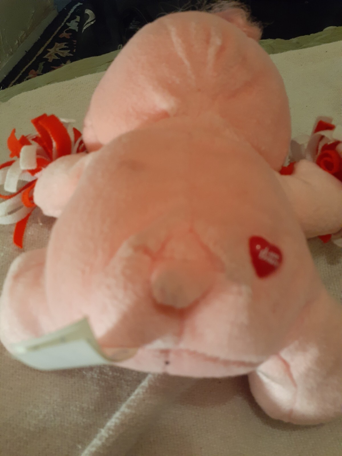 (2) 2004 Care Bears Varsity Celebration Collection Cheer Bear Play Along - фотография #4