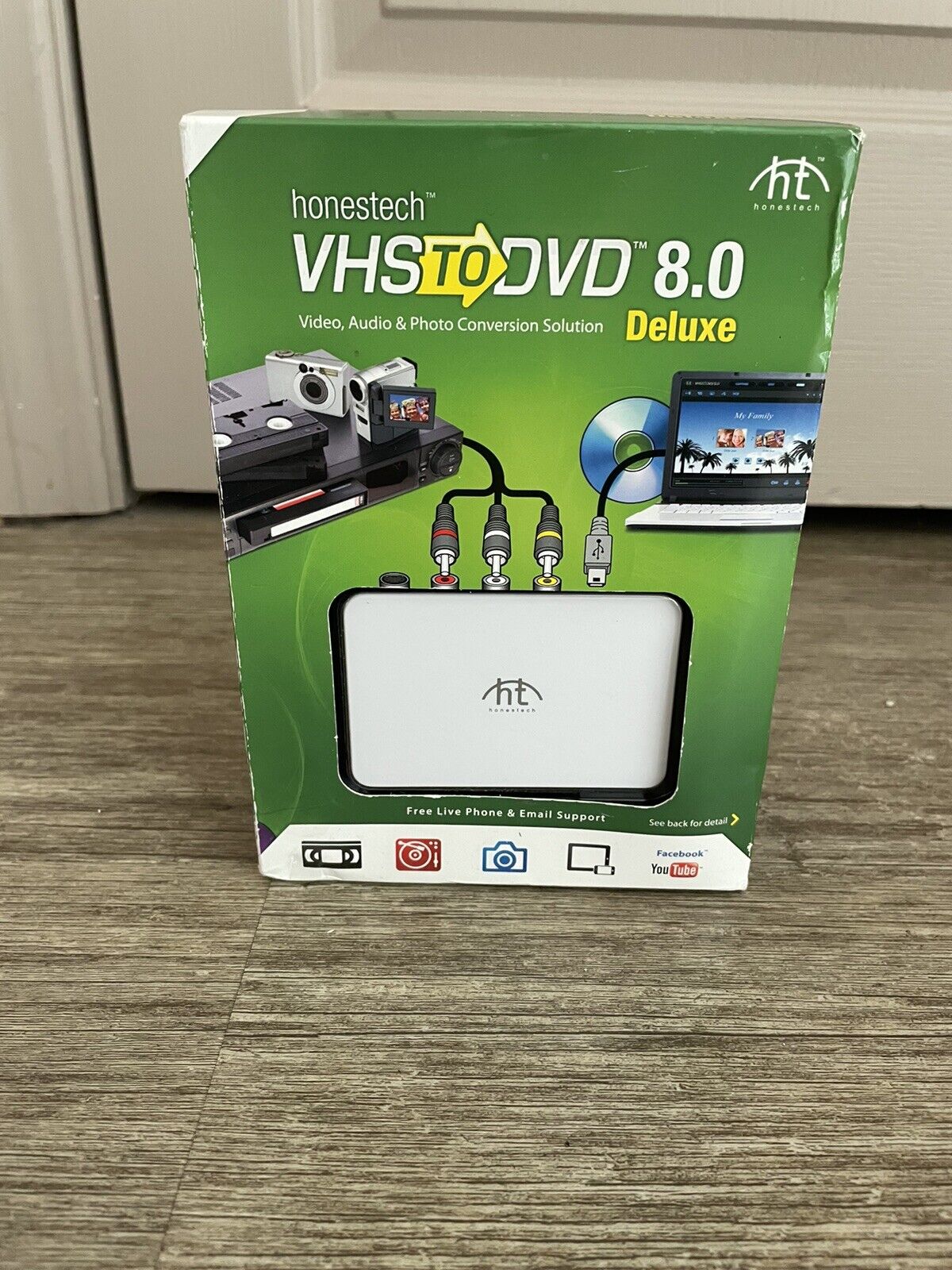 Honestech VIDBOX VHS to DVD 8.0 VHS to DVD converter Honestech VDD8M