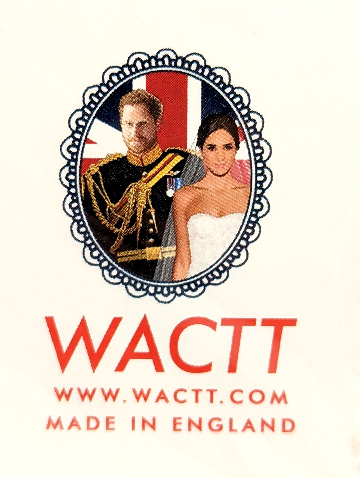Prince Harry Blank Card Royal Family WACTT  UK "Harry Is Taken Now" RARE Sealed Без бренда - фотография #3