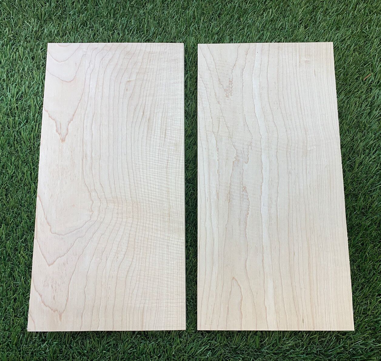 2 Pack Set,  Beautiful Maple Lumber Boards  (3/4" x 4" x 12")  FREE SHIP!! EXOTIC WOOD ZONE - фотография #2