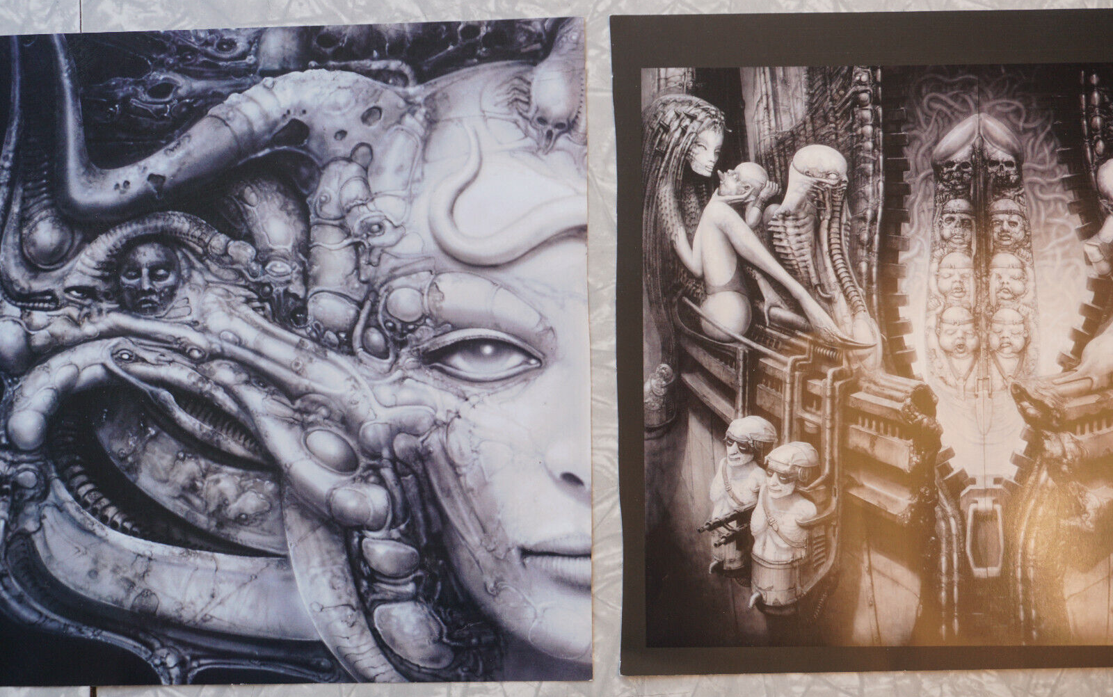 H.R. Giger Alien Vintage Art Pages Lot EXCELLENT CONDITION! FREE SHIPPING! Undisclosed - фотография #3