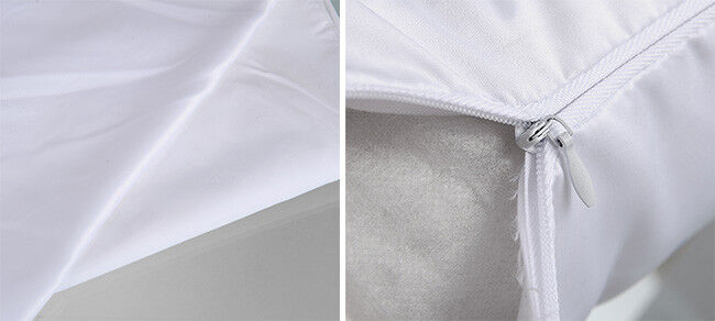 USA 10pcs Plain White Sublimation Blank Pillow Case Fashion for Heat Press Print QOMOLANGMA DB016 - фотография #2