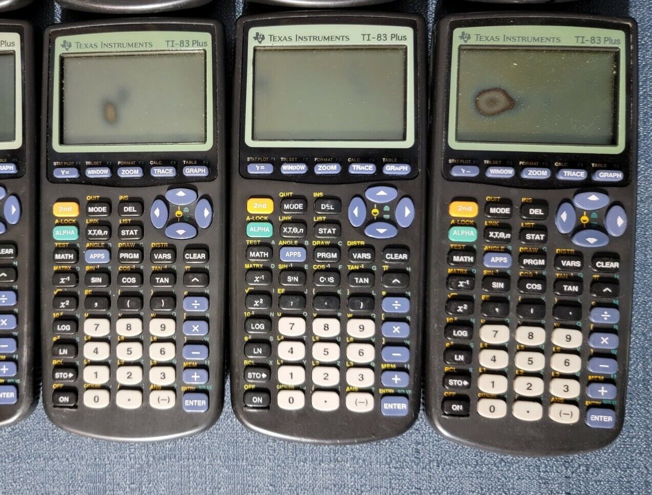**Parts/ Repair** Lot 12 Texas Instruments TI-83 Plus TI-84 Graphing Calculators Texas Instruments TI-83, 83PL/TBL/1L1/A - фотография #5
