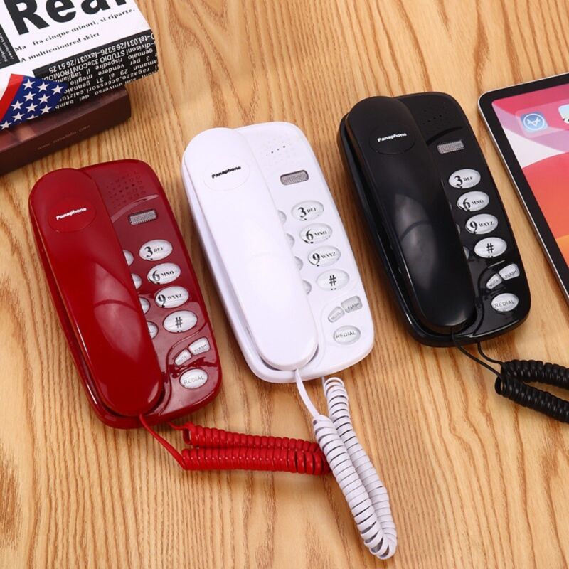 Large Button Corded Phone Landline Compact Telephone  Hotel Office House Unbranded Does Not Apply