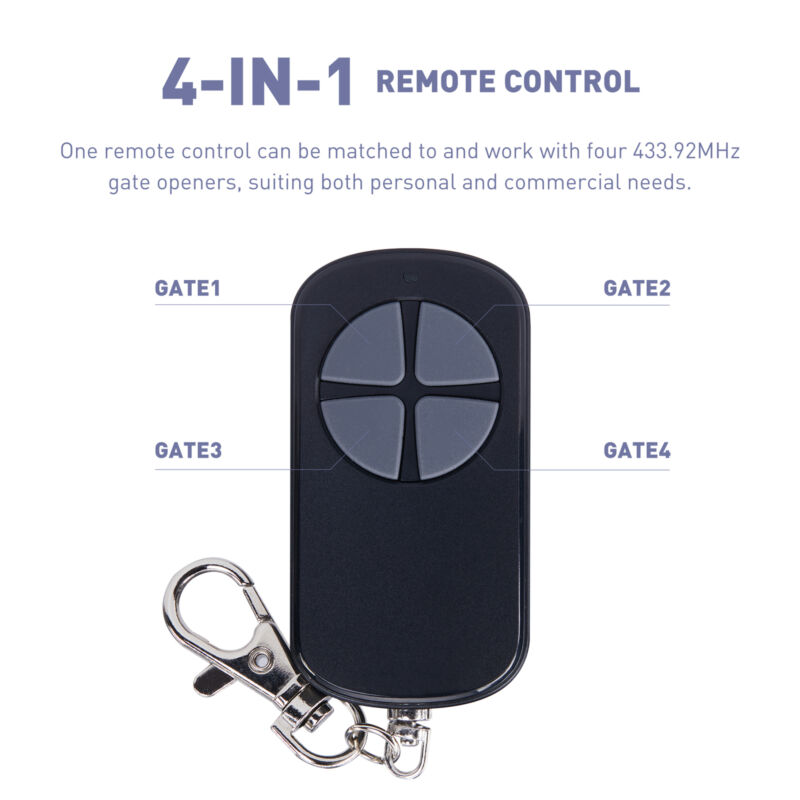 CO-Z Remote Control 4Pcs Wireless Keypad Backup for Sliding Gate Opener CO-Z RET - фотография #6