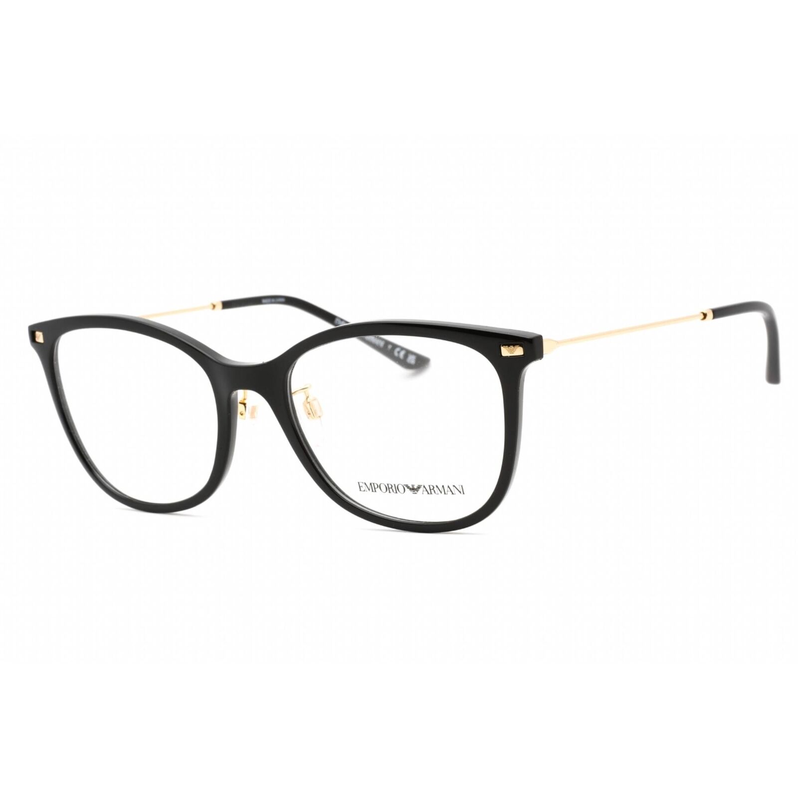 Emporio Armani Women's Eyeglasses Black Full Rim Rectangular Frame 0EA3199 5001 Emporio Armani 0EA3199 5001