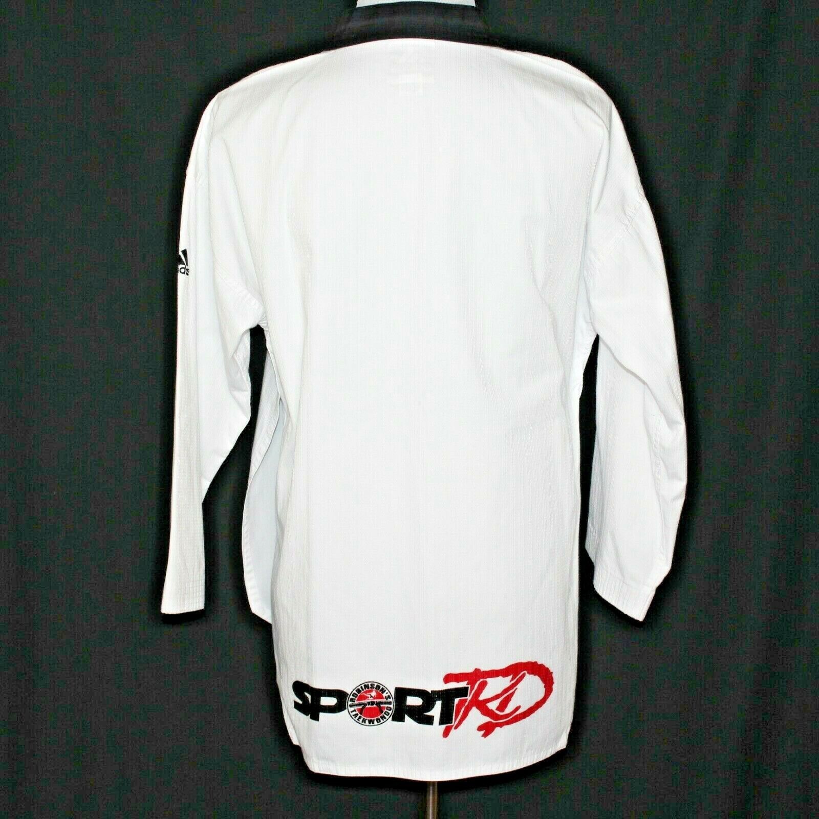 Adidas Robinson WTF Taekwondo Uniform (Female) Size 5 Dobok TKD Gi Set of 2  Adidas Poomsae Dan Uniform - фотография #3