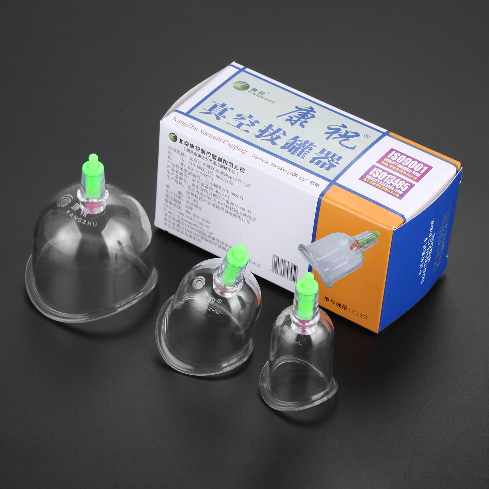 Curved Vacuum Cups Cupping Physical Therapy for Joints Arthritis Massage Set Unbranded/Generic Does Not Apply