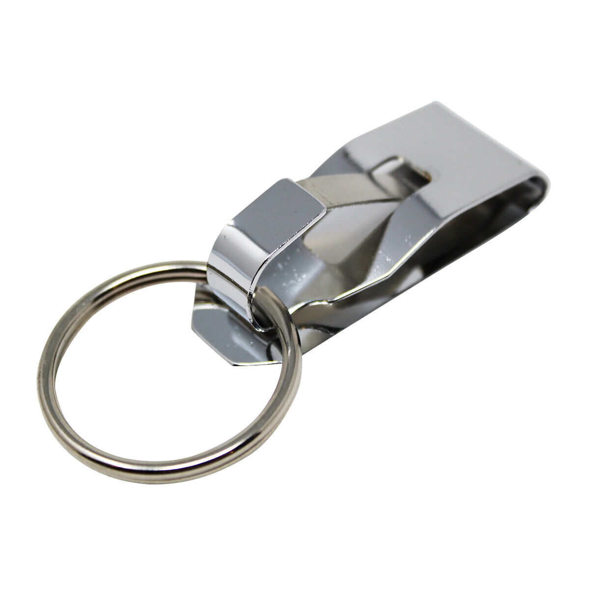 2 Pcs Secure Belt Clip Key Holder w Metal Hook & Heavy Duty 1 1/4" Keychain Ring Specialist ID SPID-9900 - фотография #2
