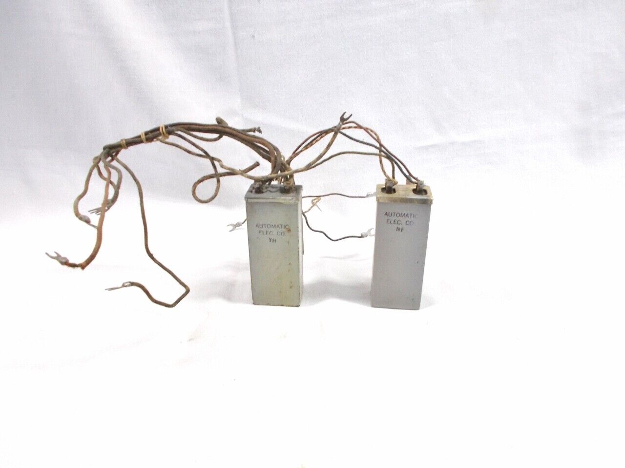 Two Automatic Electric Capacitors #D68640A  Automatic Electric