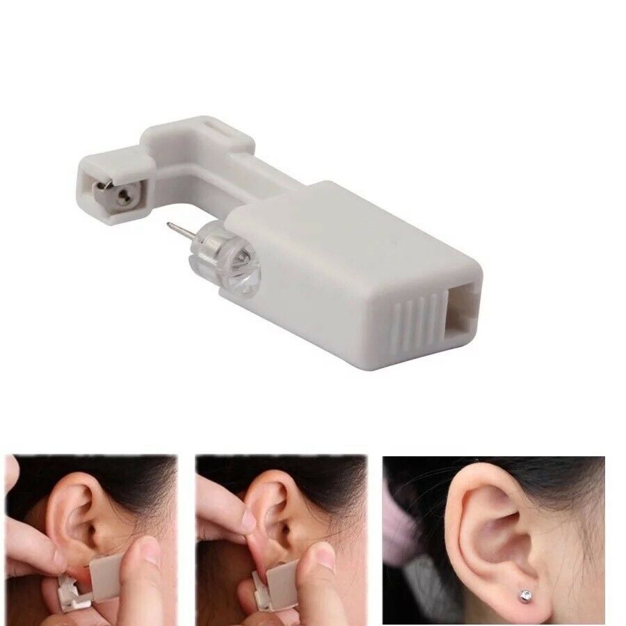 2 Pack Safety Ear Piercing Kit Disposable Self Ear Piercing Gun with Ear Stud216 Bbrand EARRING216 - фотография #3