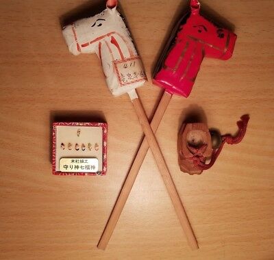 Vintage Japan Made Lot Sale horse papier mache,  mini faces &  boot souvenirs  Без бренда