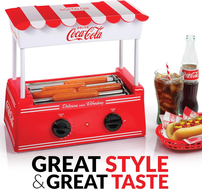 Coca-Cola Hot Dog Roller Holds 8 Regular Sized or 4-Foot-Long Hot Dogs and 6 Bun Does not apply - фотография #7