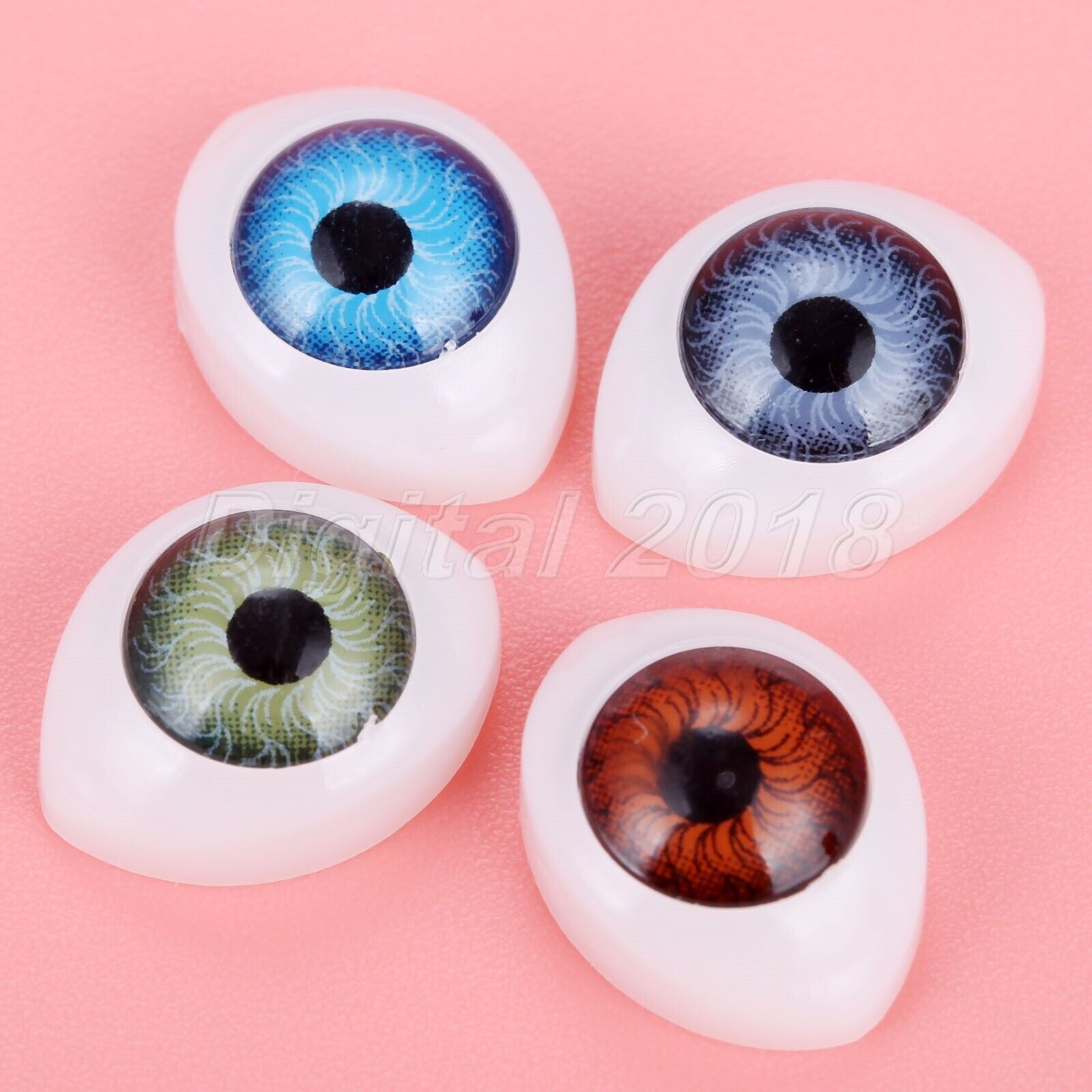 100Pcs 0.47"*0.63" Safety Doll Eyes Toys For Doll Making Eyes Doll Accessories Unbranded Does Not Apply - фотография #11