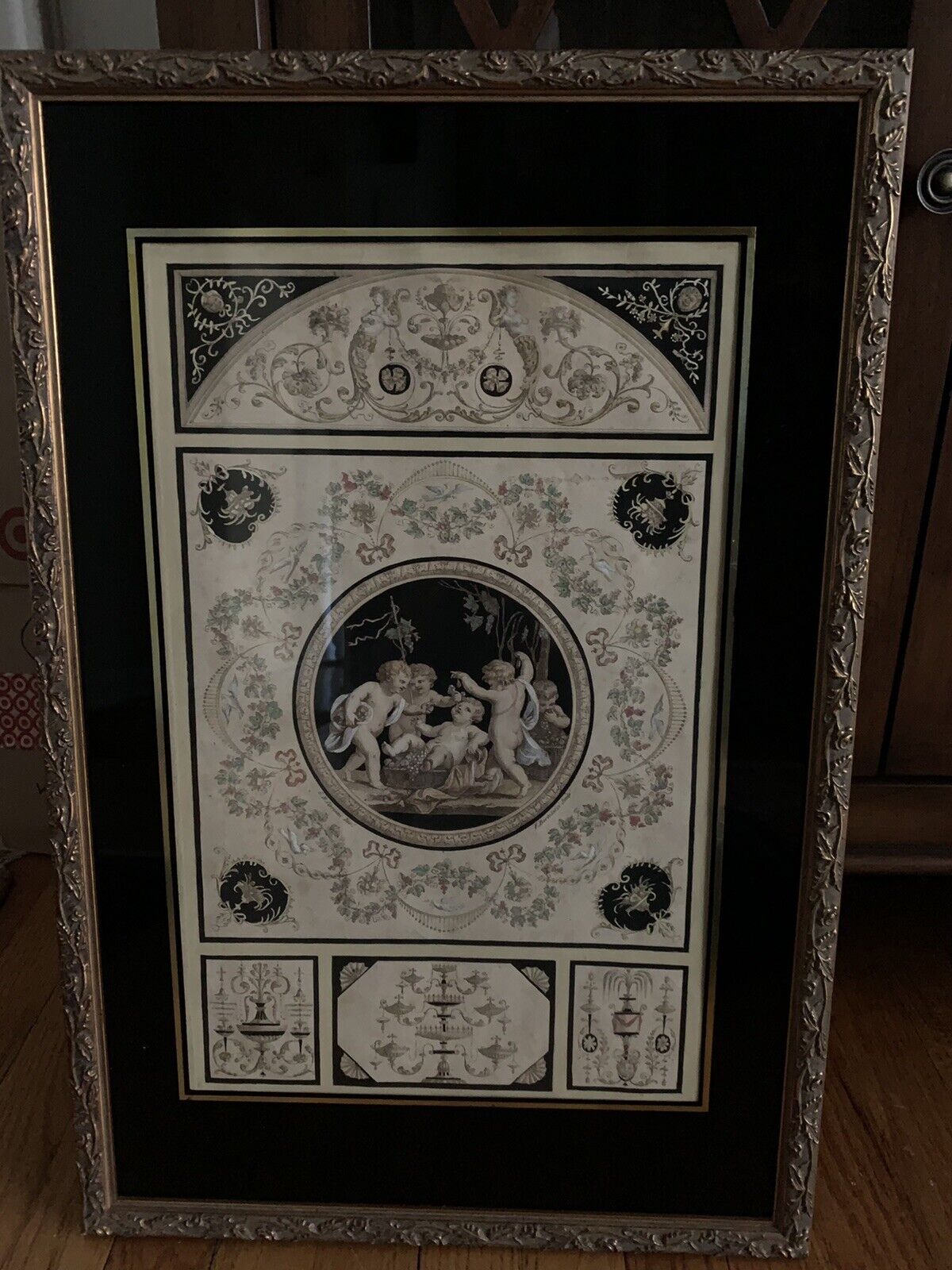 THREE ANTIQUE 18th CENTURY ITALIAN HAND-COLORED ENGRAVINGS - MATTED AND FRAMED Без бренда - фотография #7