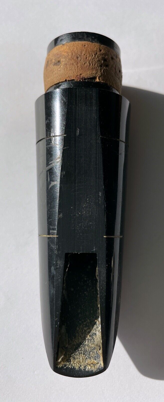 Used EDUCATOR G8 Woodwind Bb Clarinet Mouthpiece W/ Plastic Cap & Metal Ligature Woodwind Does Not Apply - фотография #4
