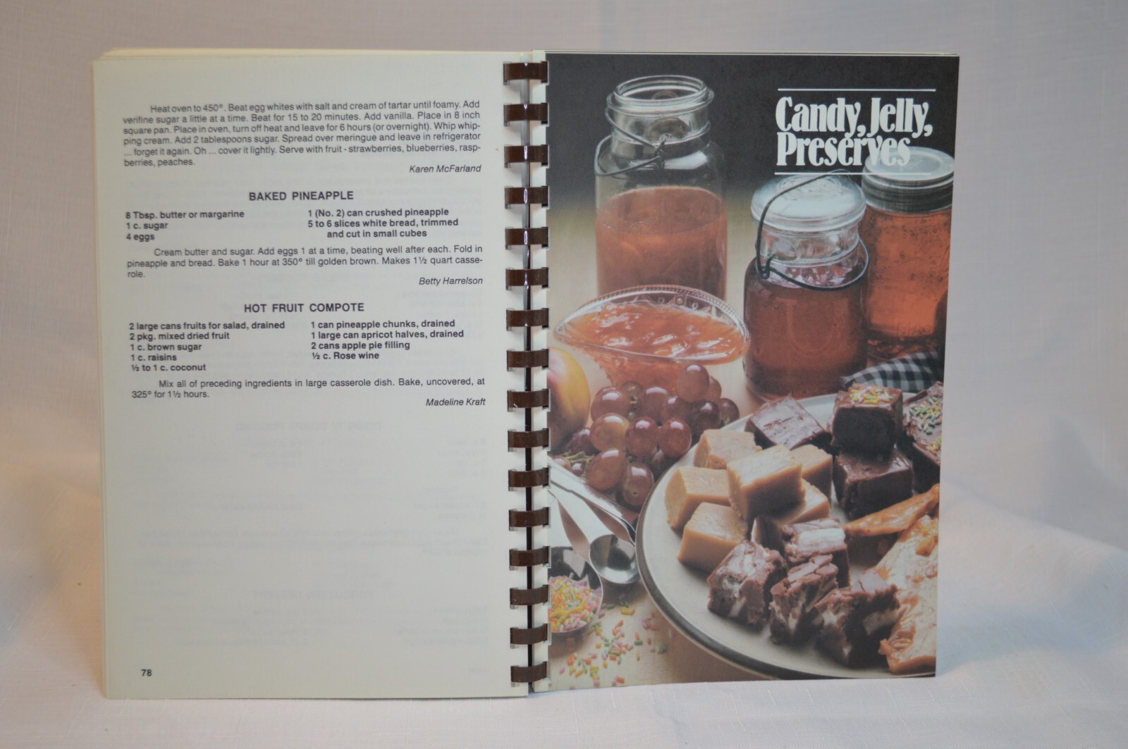 Grand Old Party Recipes Hamilton County OHIO Republican Women’s Club Bound 1986 Без бренда - фотография #7