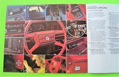 Lot/4 1980 FORD MUSTANG BIG DLX COLOR BROCHURES Ea 20-pg COBRA Mustang Ghia XLNT Без бренда - фотография #11