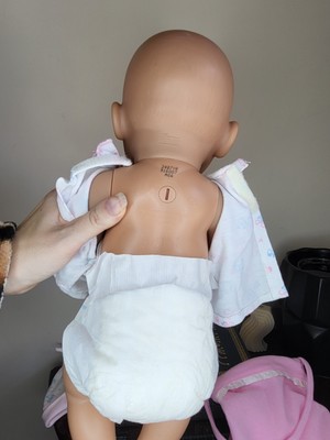 Baby born doll 2013 ZAPF Creations comes with diaper bag Zapf - фотография #5