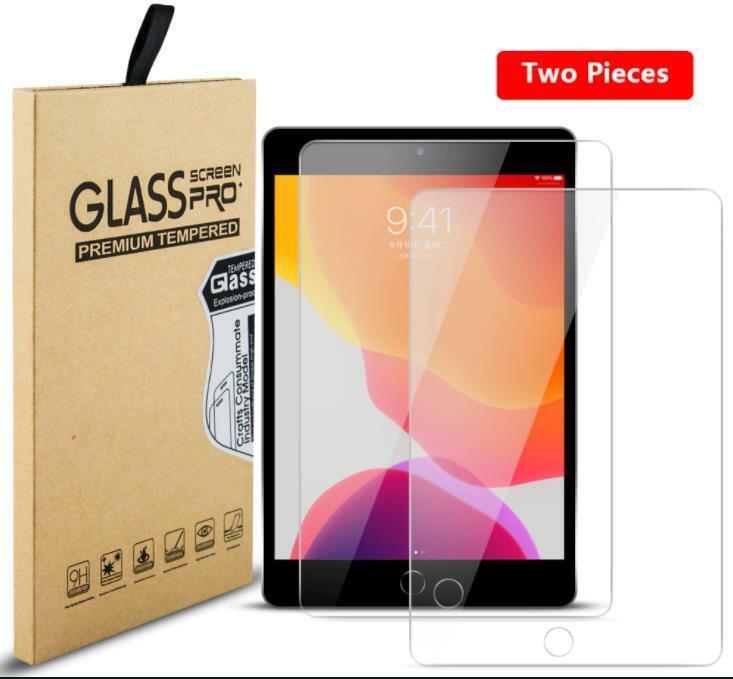 [2-Pack]Tempered GLASS Screen Protector for Apple iPad 7th Generation 10.2 2019  Unbranded Does Not Apply