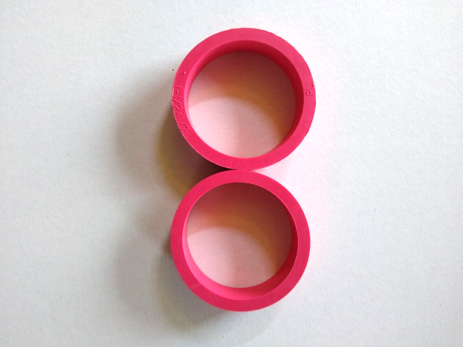 Pinball Flipper Rubber Replacement Rings Standard Size Light Red Color Lot Of 2 Unknown - фотография #3