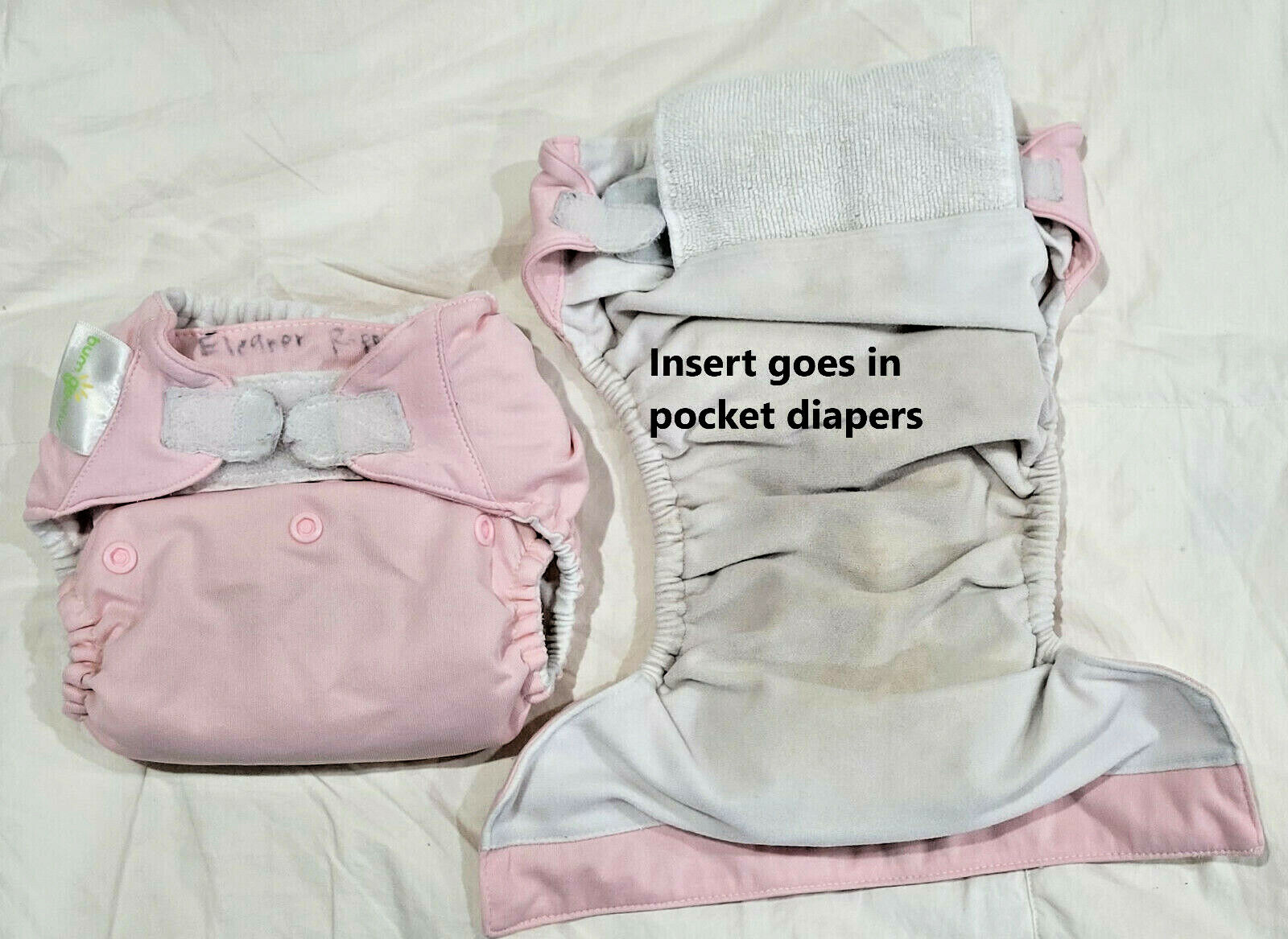 BumGenius 27 Lot Cloth Diapers All-in-One & Original Pocket One Size  +4Wet bags bumGenius - фотография #6