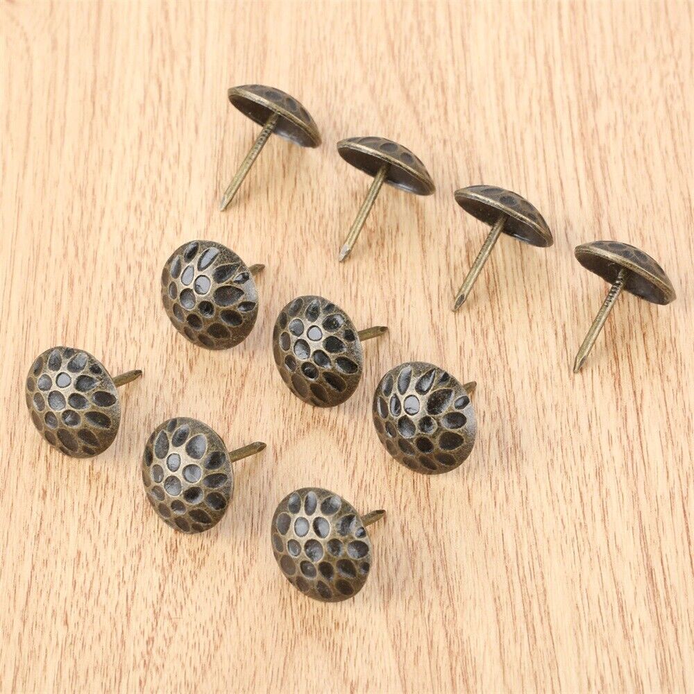 19*20mm Upholstery Nails Retro Jewelry Box Sofa Craft Furniture Tack Stud 10pcs Unbranded Does Not Apply